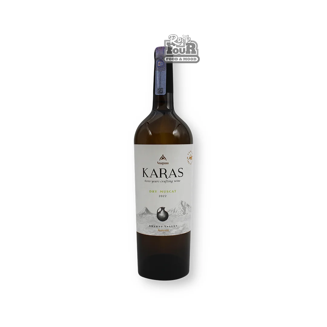 Գինի «Karas Muscat» սպիտակ, անապակ 750մլ